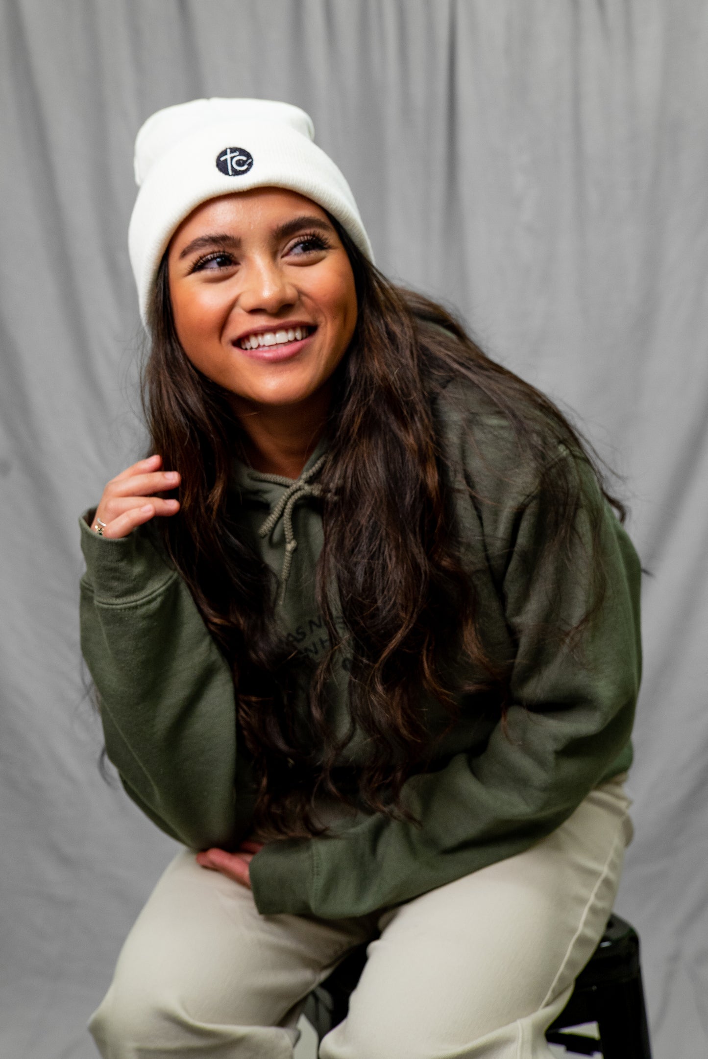 Embroidered Beanie