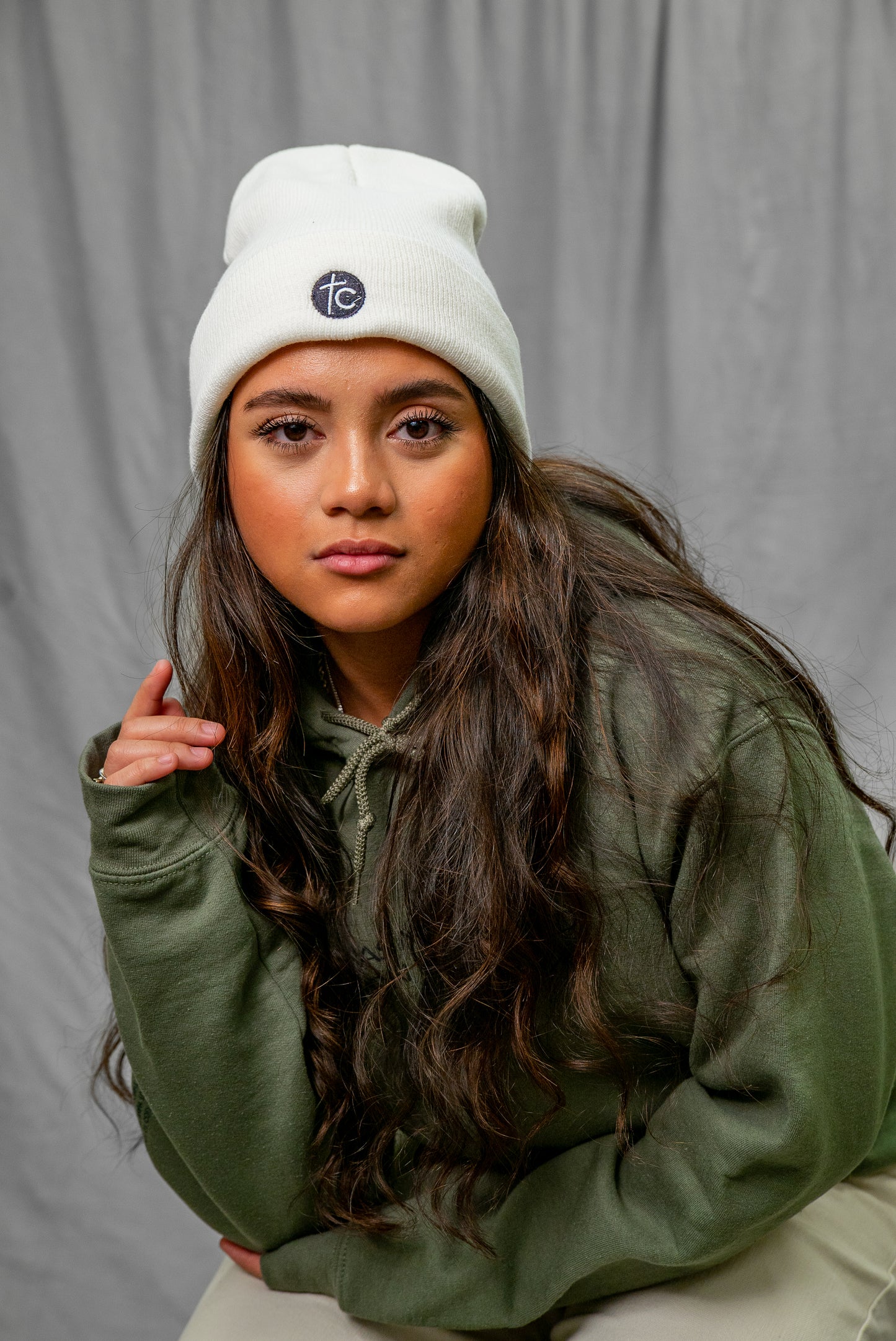 Embroidered Beanie