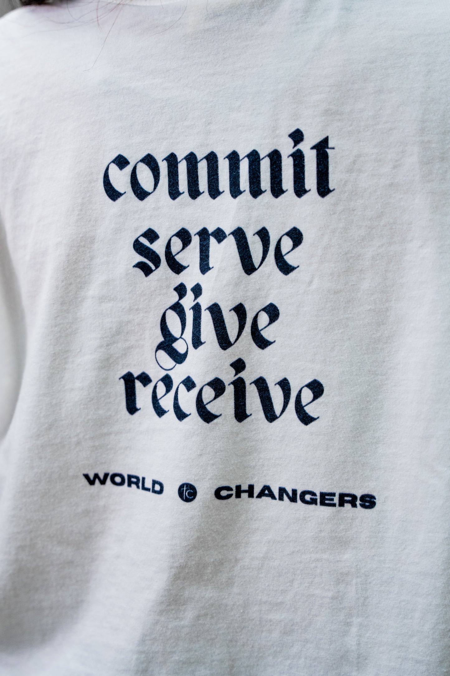 Commit • Serve • Give • Receive